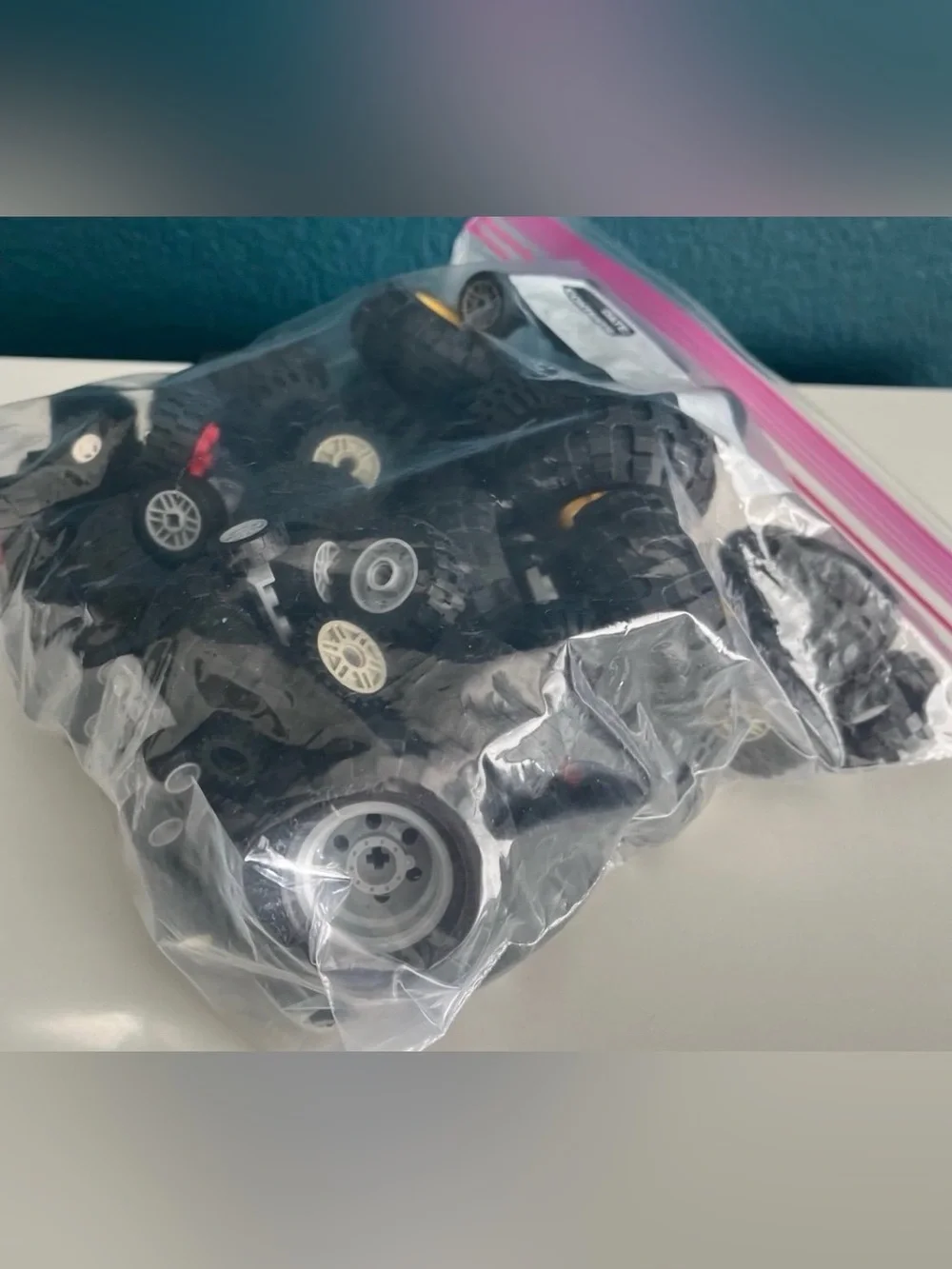 Lego 1.1lb Tires Wheels Loose Pieces